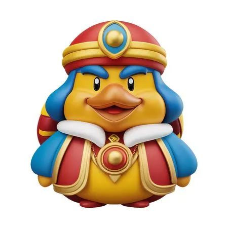 Royal Duck Character  AI Image