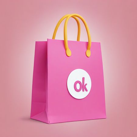 Bolsa de compras  Imagem de IA