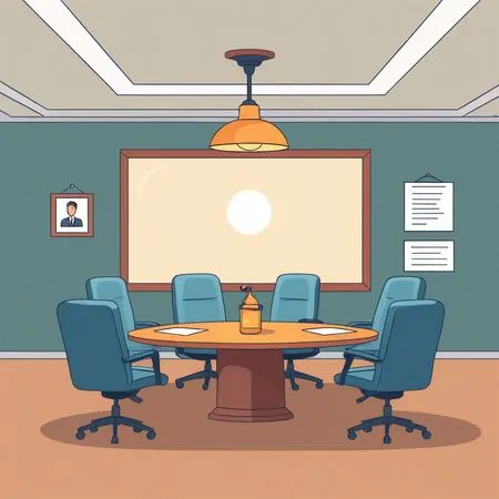 Salle de conférence vide  Image IA