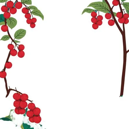 커피 농장과 산 전망이 있는 아름다운 마을  AI 이미지