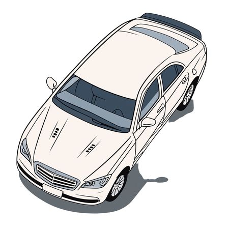 Sedan Car  AI Image