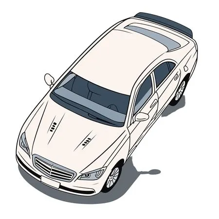 Sedan Car  AI Image