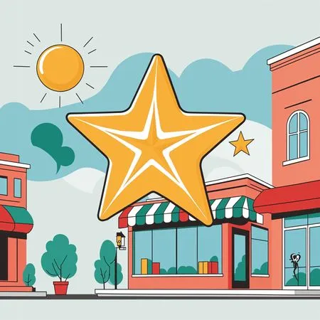 Shining star  AI Image