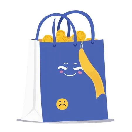 Shopping Bag  AI Image