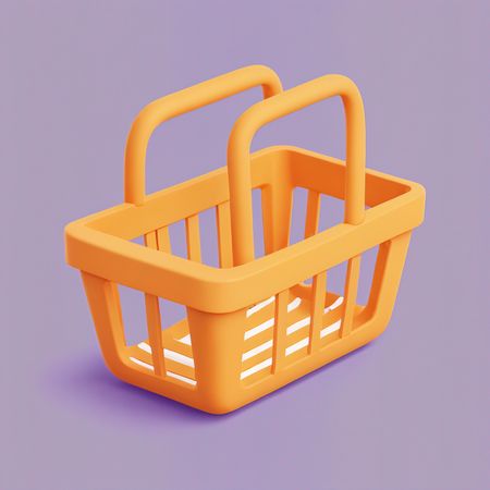 買い物かご  AI画像