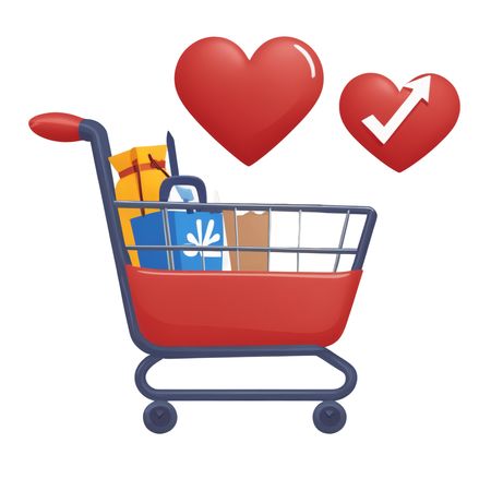 Shopping Cart  AI Image
