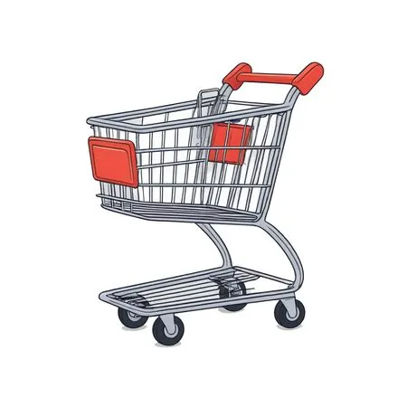 Shopping Trolley  AI Image