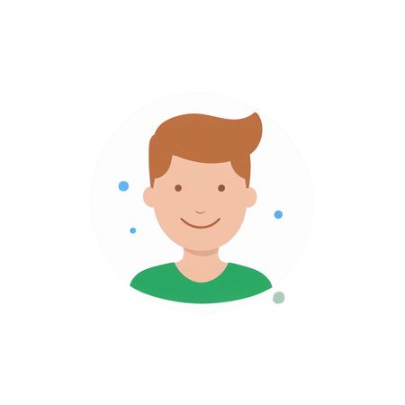 Smiling Boy  AI Image
