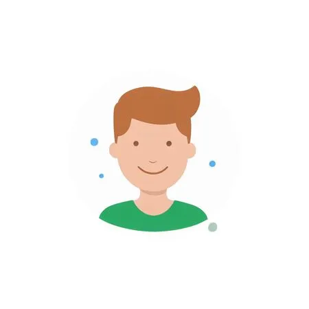 Smiling Boy  AI Image