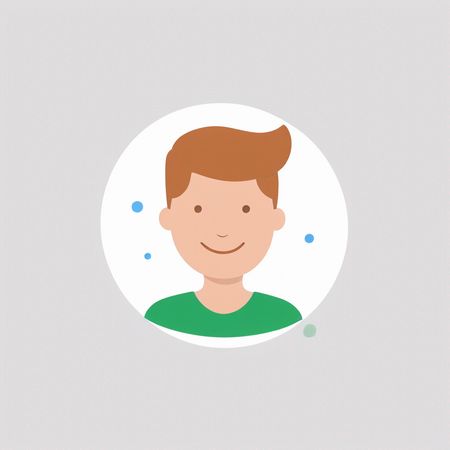 Smiling Boy  AI Image