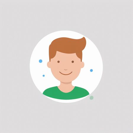 Smiling Boy  AI Image
