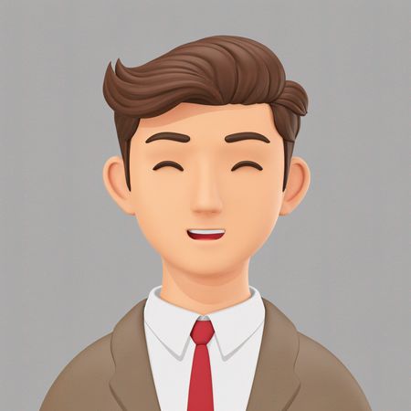 Smiling Businessman  AI Image