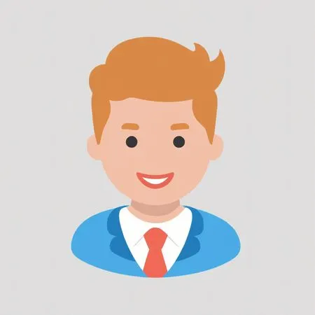 Smiling Businessman  AI Image