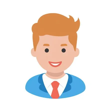 Smiling Businessman  AI Image