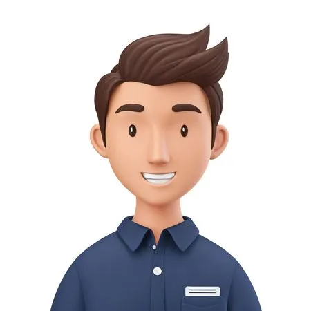 Smiling Character  AI Image