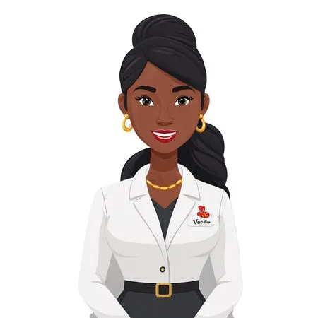 Smiling Female Doctor  AI Image