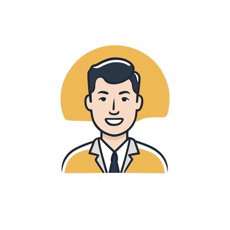 Smiling Man In Suit  AI Image