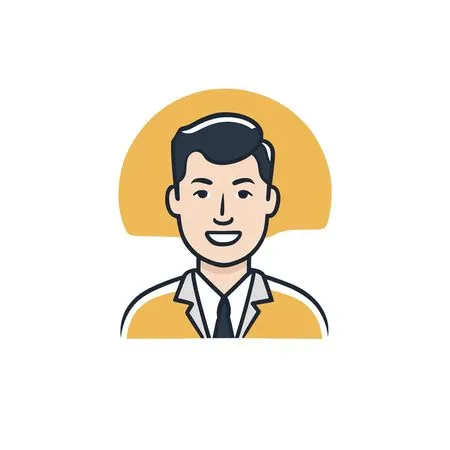 Smiling Man In Suit  AI Image