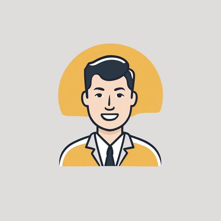 Smiling Man In Suit  AI Image