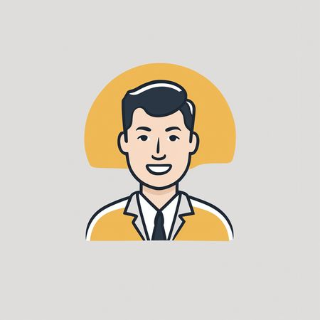 Smiling Man In Suit  AI Image