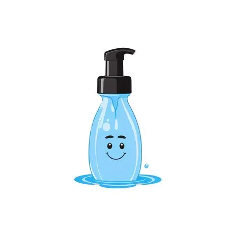 Smiling Soap Dispenser bottle  AI Image