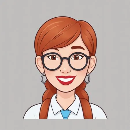 Smiling Woman  AI Image
