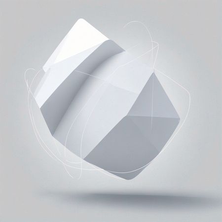 Sphère géométrique  AI Image