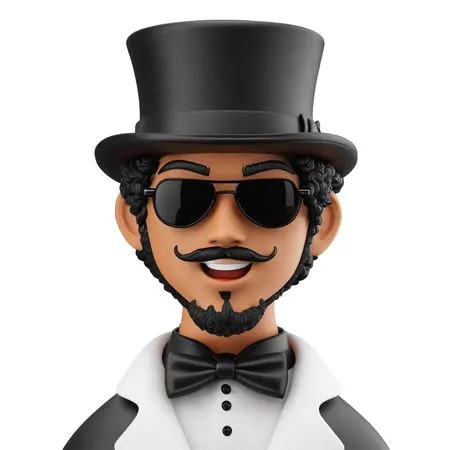 Stylish Gentleman In Formal Attire  AI Image