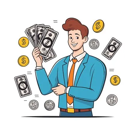 Successful Businessman  AI Image