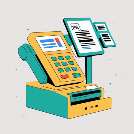 Système de point de vente  Image IA