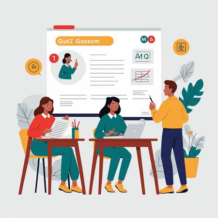 Team Discussing A Project In A Office Workspace  AI Image