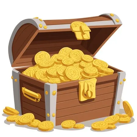 Treasure Box  AI Image