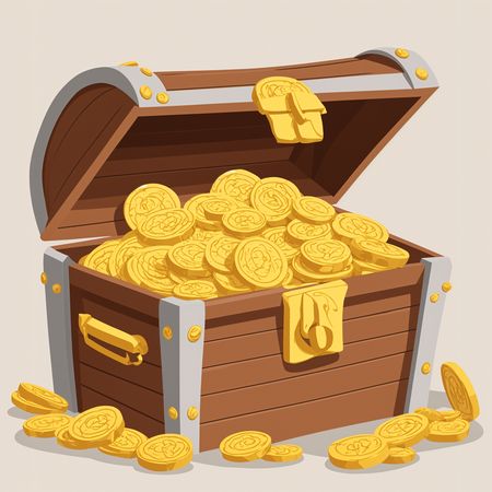 Treasure Box  AI Image