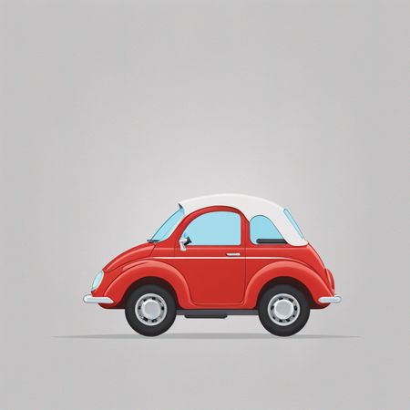 Vintage Car  AI Image