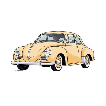 Vintage Car  AI Image