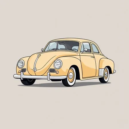 Vintage Car  AI Image