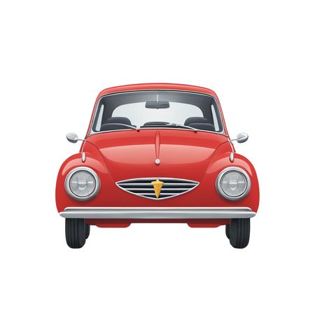 Vintage-style Car  AI Image