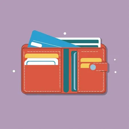 Wallet With Card  AI Image