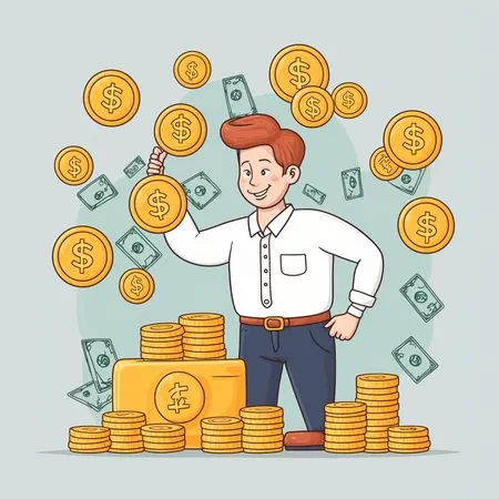 Wealth Businessman  AI Image