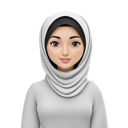 Woman In Hijab  AI Image
