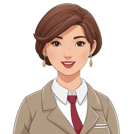 Woman In Professional Attire  AI Image