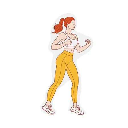 Woman Jogging  AI Image