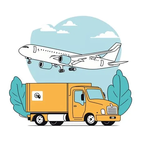 Worldwide Delivery  AI Image