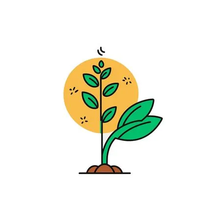 Young Plant Sprouting  AI Image
